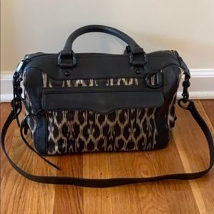 Rebecca Minkoff brown and cream purse. Never worn